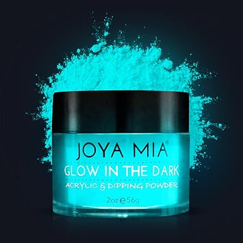 Glow-in-the-Dark Acrylic & Dipping Powder Premium Nail Powder for Flawless Enhancements, Available in 12 Colors, 2 oz DPGW-1 Joya Mia