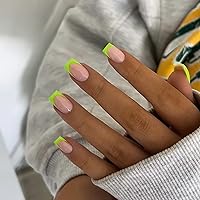 Vista 25 de 30 Uñas Postizas de Punta Francesa Negra a Presión, Uñas de Almendra Cortas para Presionar, Uñas Postizas Cortas en Forma de Almendra, Uñas