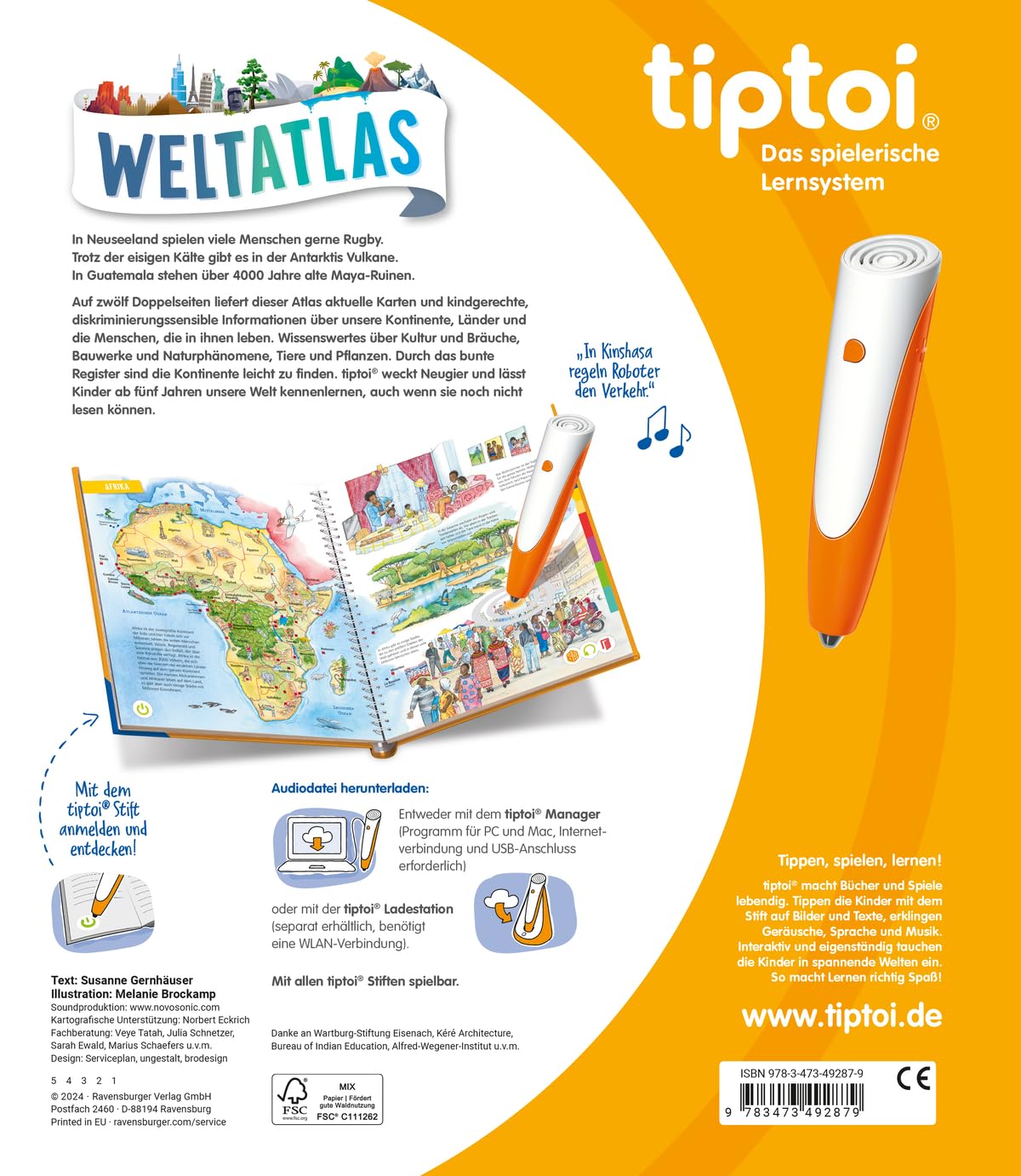 tiptoi® - Weltatlas