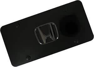 Au-Tomotive Gold, INC. Cornice Sottile in Acciaio Cromato per Targa con 4 Fori