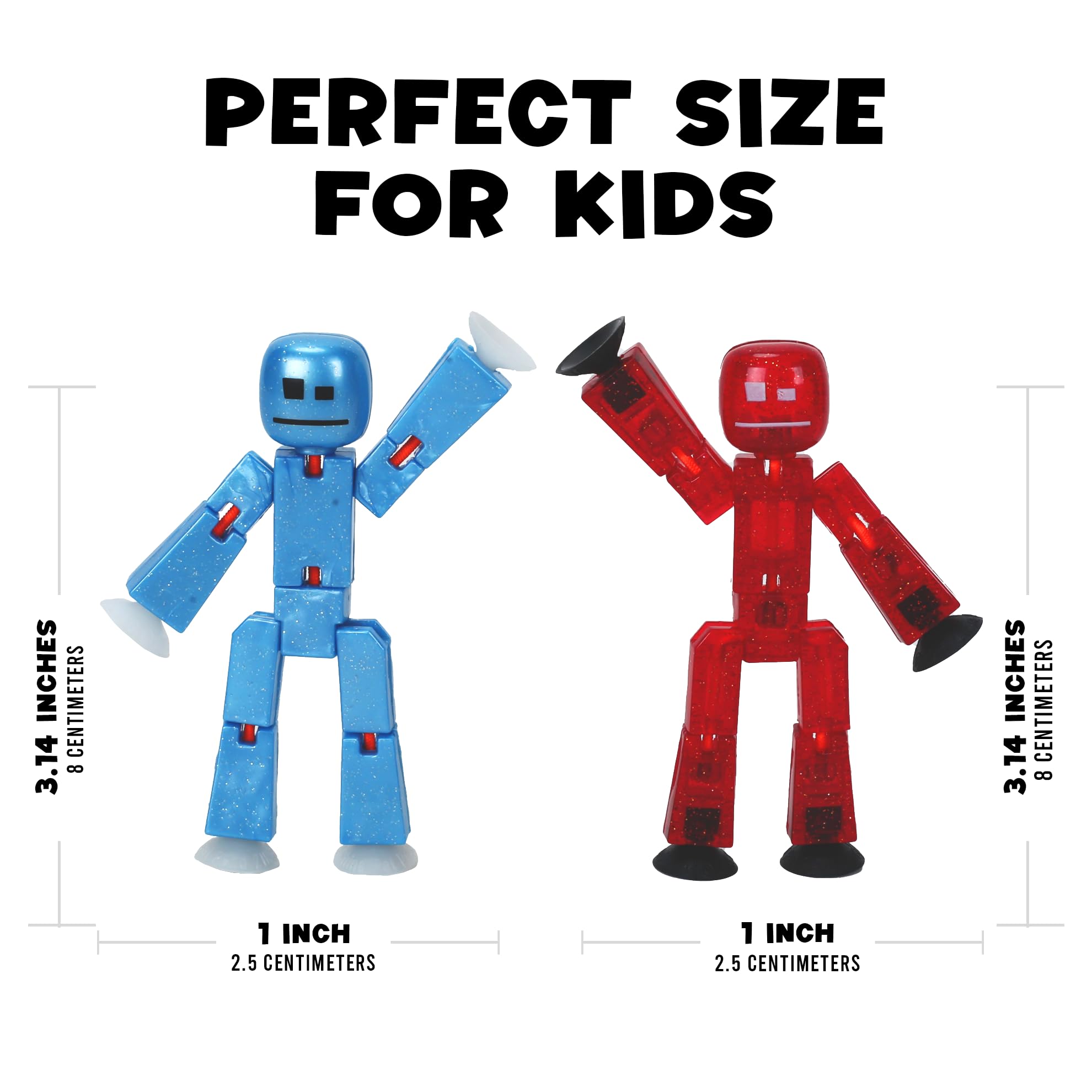 ちーぼー Amazon.com: Zing StikBot Dual Pack - Includes 2 StikBots