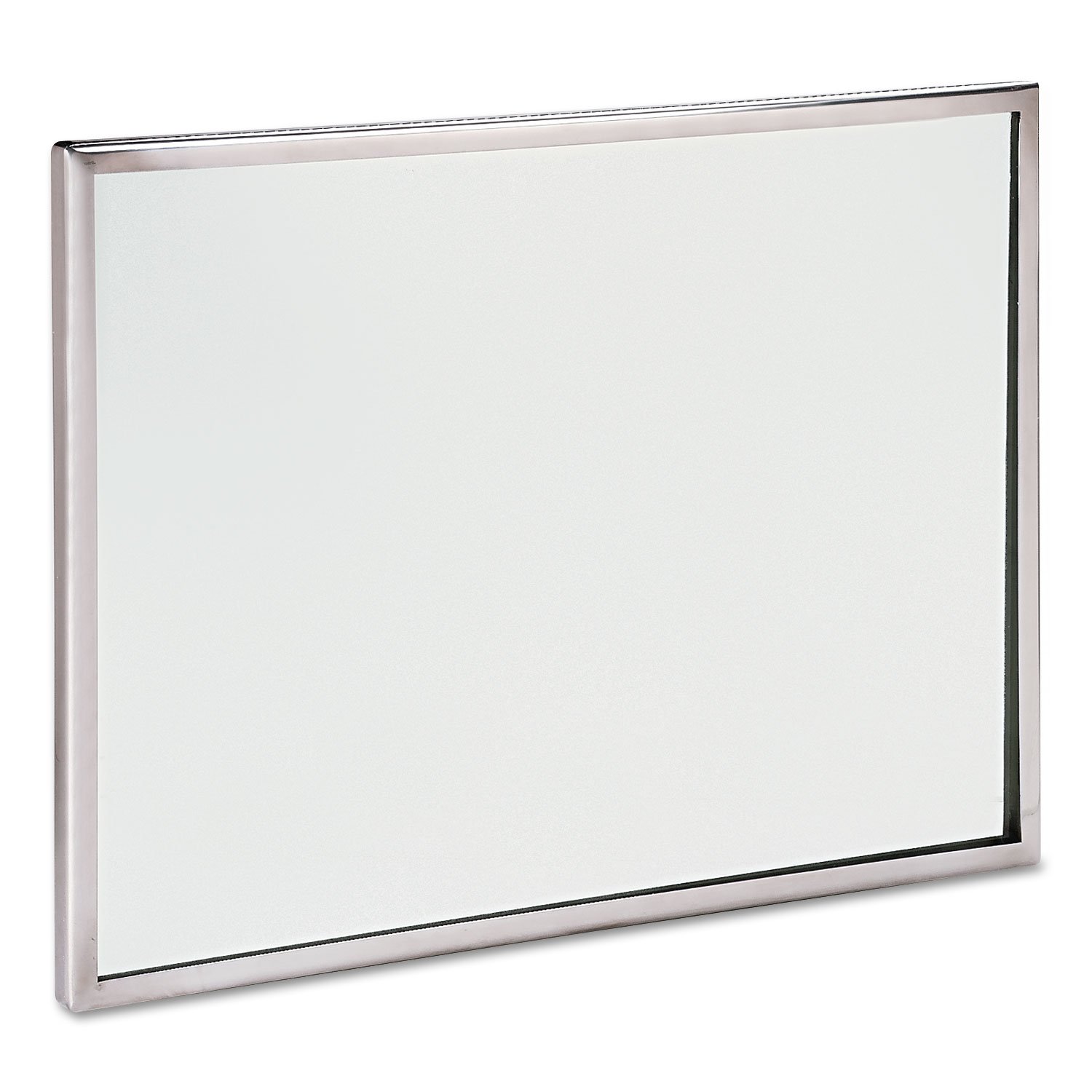 See All Stainless Steel Framed Mirror 18" x 24" Silver