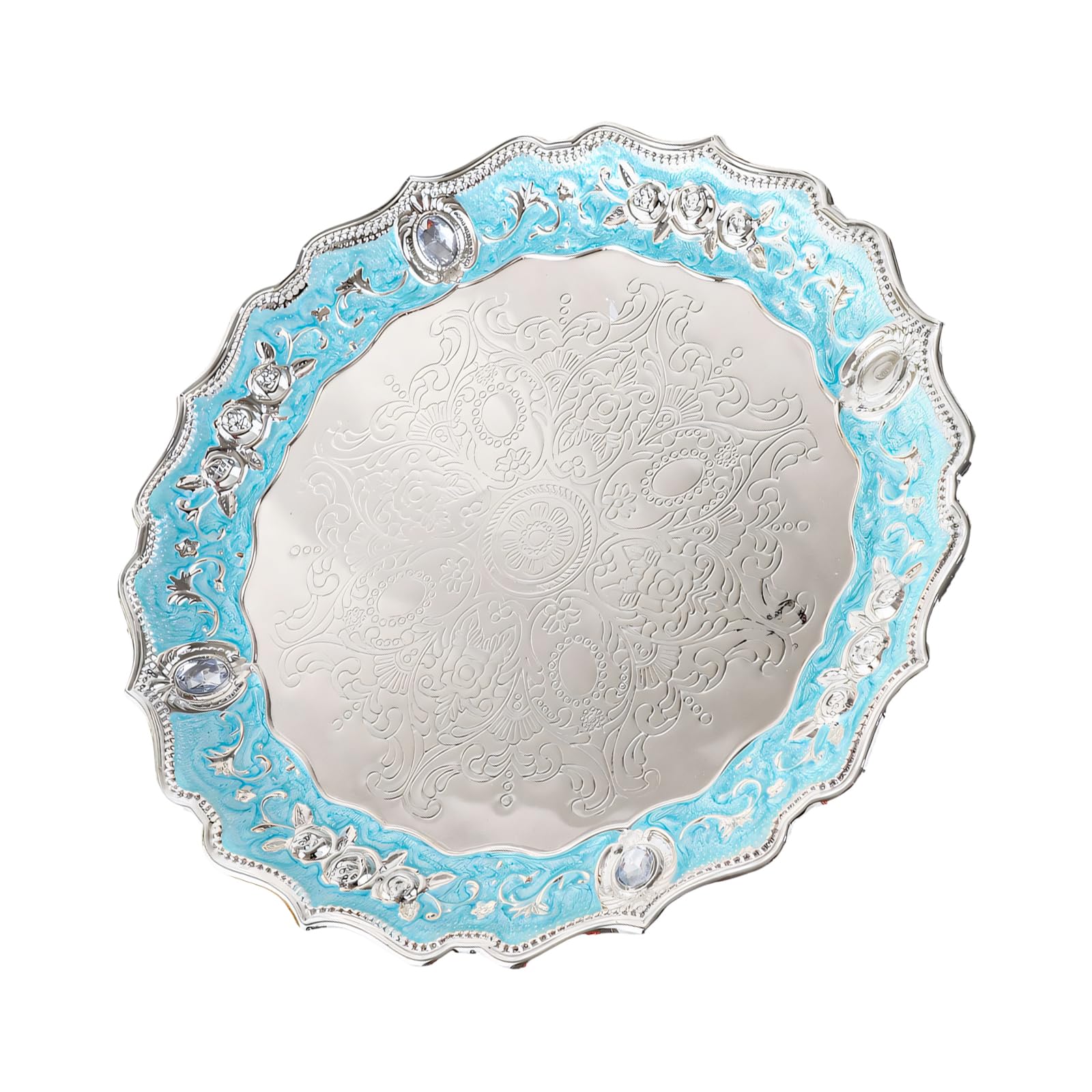 CUNZJIA Fruit Plate Fruit Basket Countertop Fruits Bowl Holder Decorative Bowl Stand for Fruits,Vegetables,Snacks,Household Item