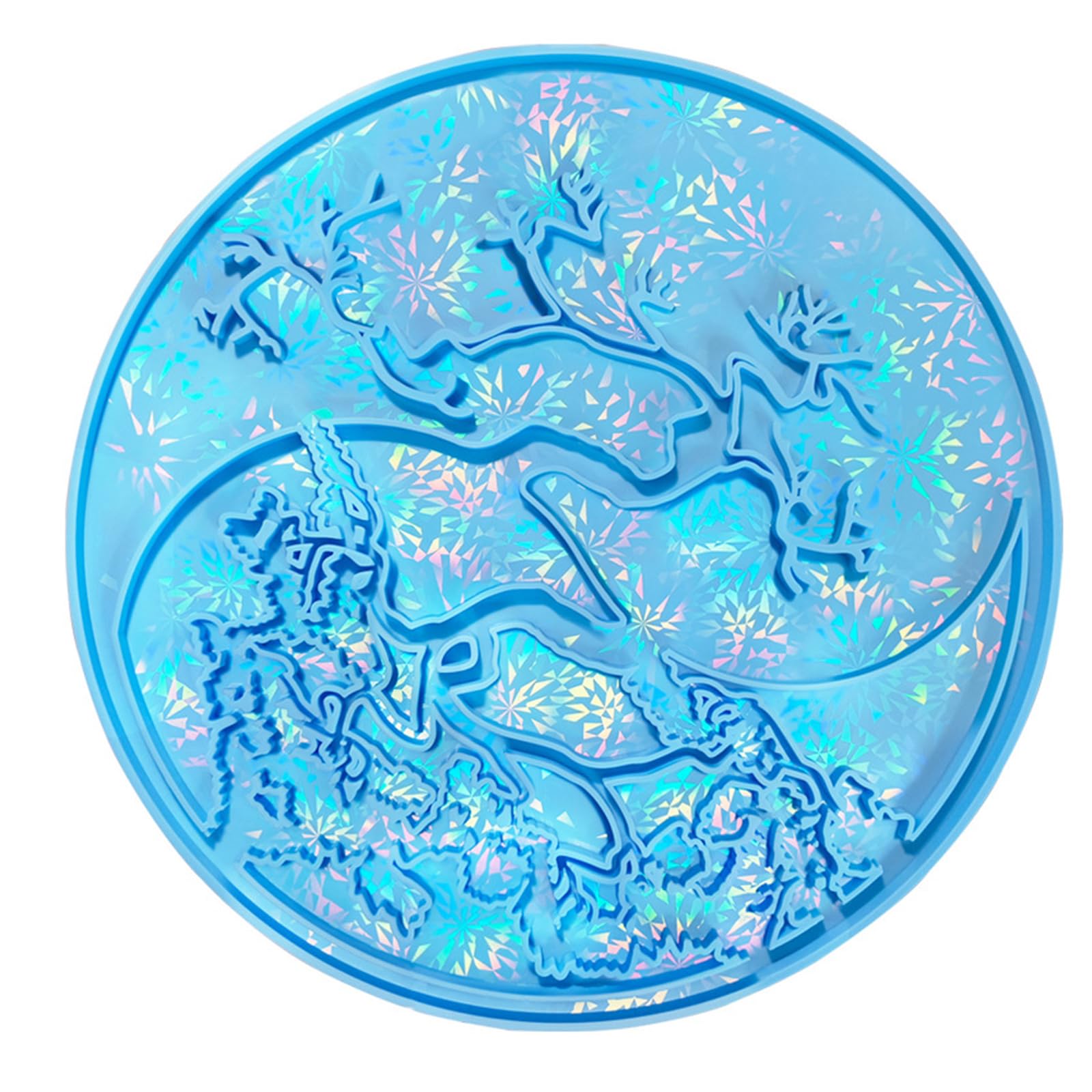 Grand et Sun Moules en résine époxy pour pendentifs créatifs en silicone pour tentures murales et décorations de bureau Soleil et moules