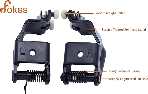 Miniatura 2 de fokes Conjunto de rodillo de puerta deslizante para Odyssey EX EX-L Touring 2005-2010 Reemplazar # izquierdo 72561-SHJ-A21, 924-128 y derecho