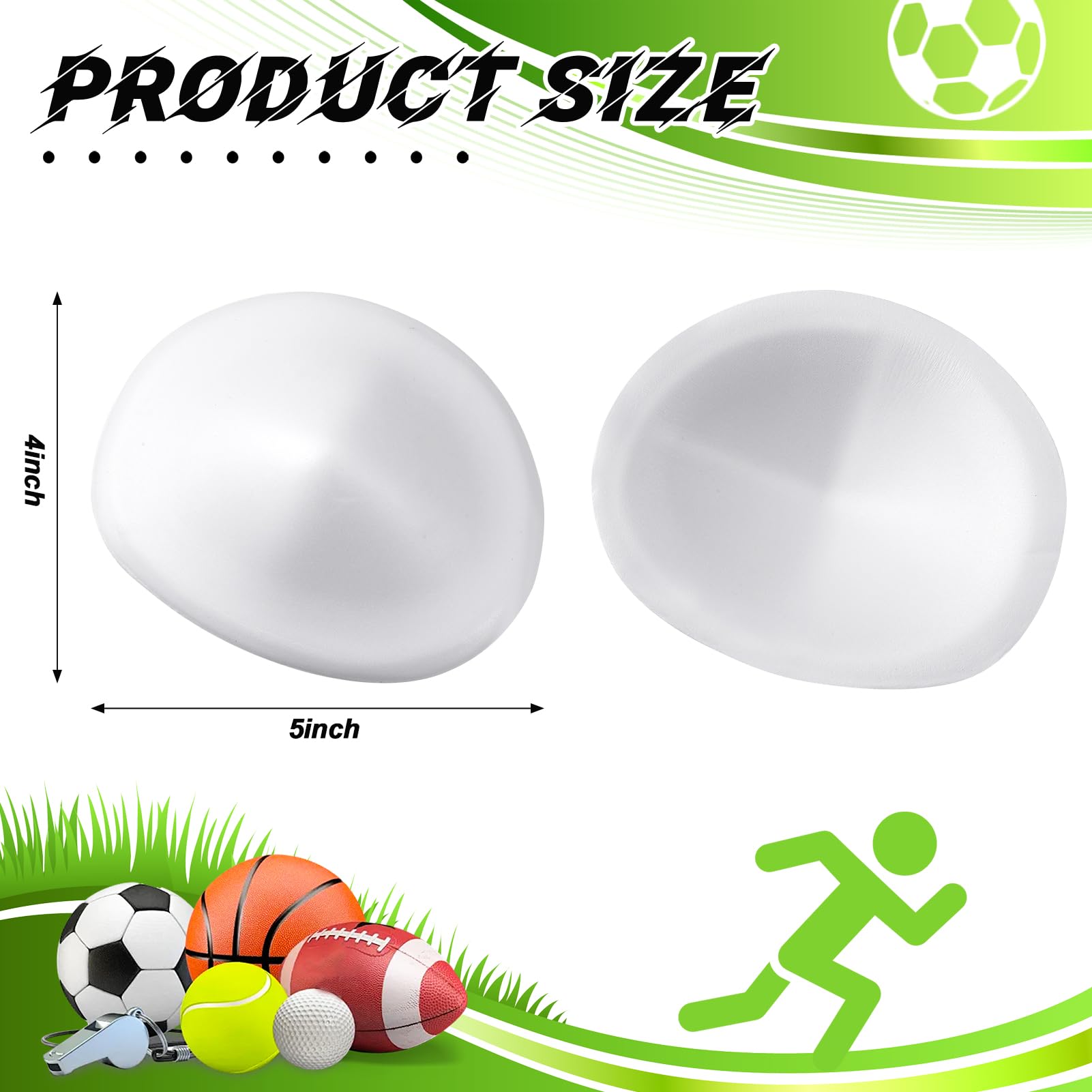 Meooeck Rodilleras de tiro bajo, inserciones blancas, rodilleras ligeras, para jóvenes, hombres, mujeres, niños, adultos, fútbol, baloncesto, voleibol
