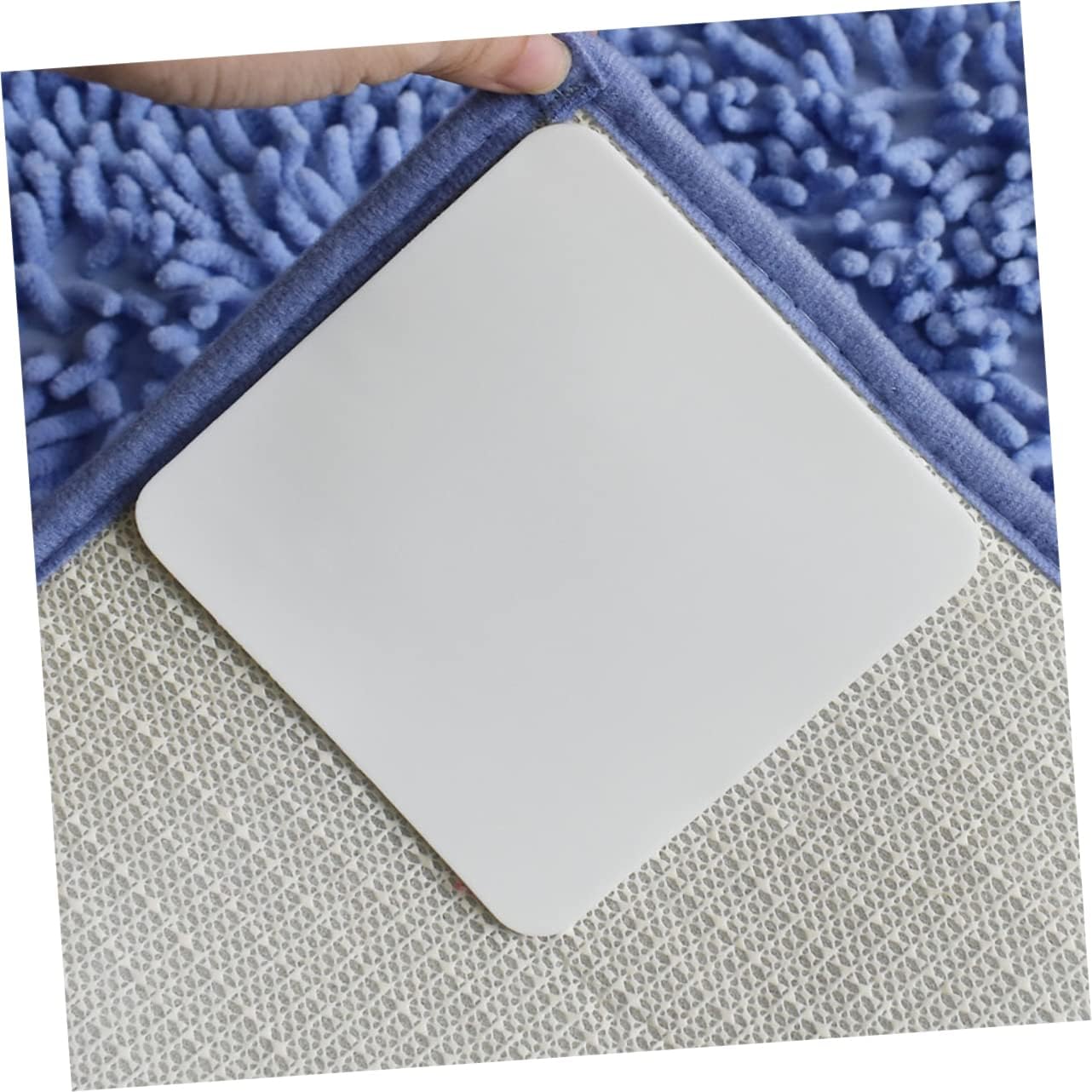 Mobestech 60pcs Non-Slip Carpet Grippers Slip Rug Pads for Hardwood Floors Prevents Sliding and Curling for Bathroom and Stairs