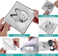 Vista 7 de Alwayspon Adhesivo de vinilo autoadhesivo para despegar y pegar, transferencias de azulejos de pared autoadhesivos pegatina decorativa