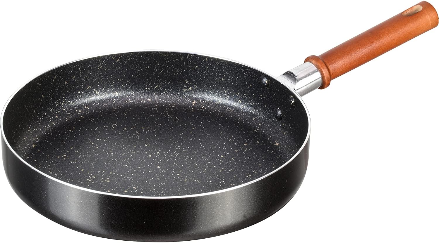 Wahei Freiz RB-2137 Cooking Frying Pan, 10.2 inches (26 cm), Saute Pan, Dumplings, Hamburger, Induction and Gas Compatible, Cooktake
