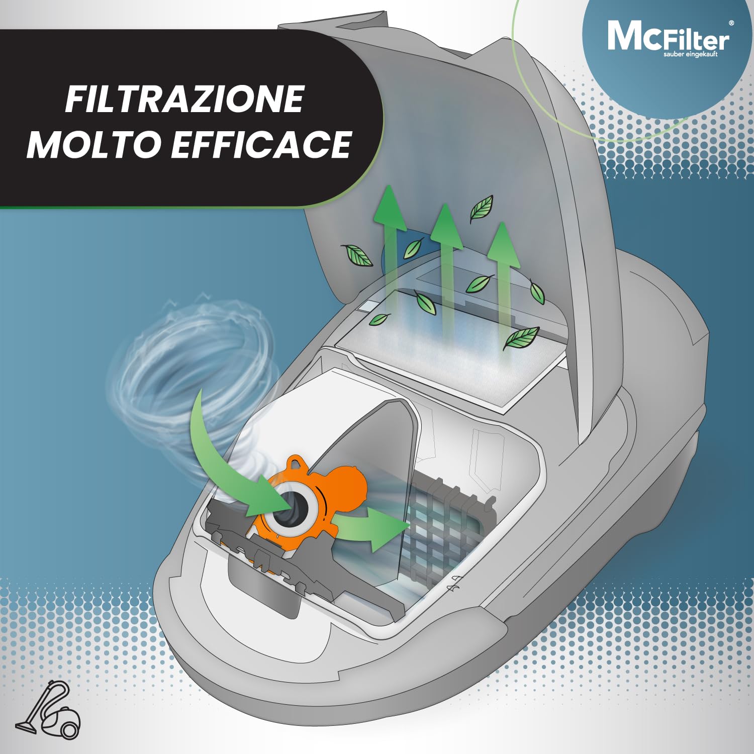 Sacchetti Mister Vac Sacchetti Per Aspirapolvere MV 604: 10 Sacchetti In Microfibra 2 Filtri Per Una Pulizia Profonda! Sacchetti Aspirapolvere Sacchetti Mister Vac Sacchetti Per Aspirapolvere MV 604: 10 Sacchetti In Microfibra 2 Filtri Per Una Pulizia Profonda! Sacchetti Aspirapolvere