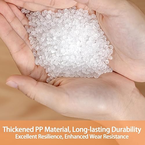 Miniatura 6 de Juego de 5 organizadores de cajones de plástico esmerilado, 4 tamaños, organizadores de cajones de escritorio y contenedores de almacenamiento, caja