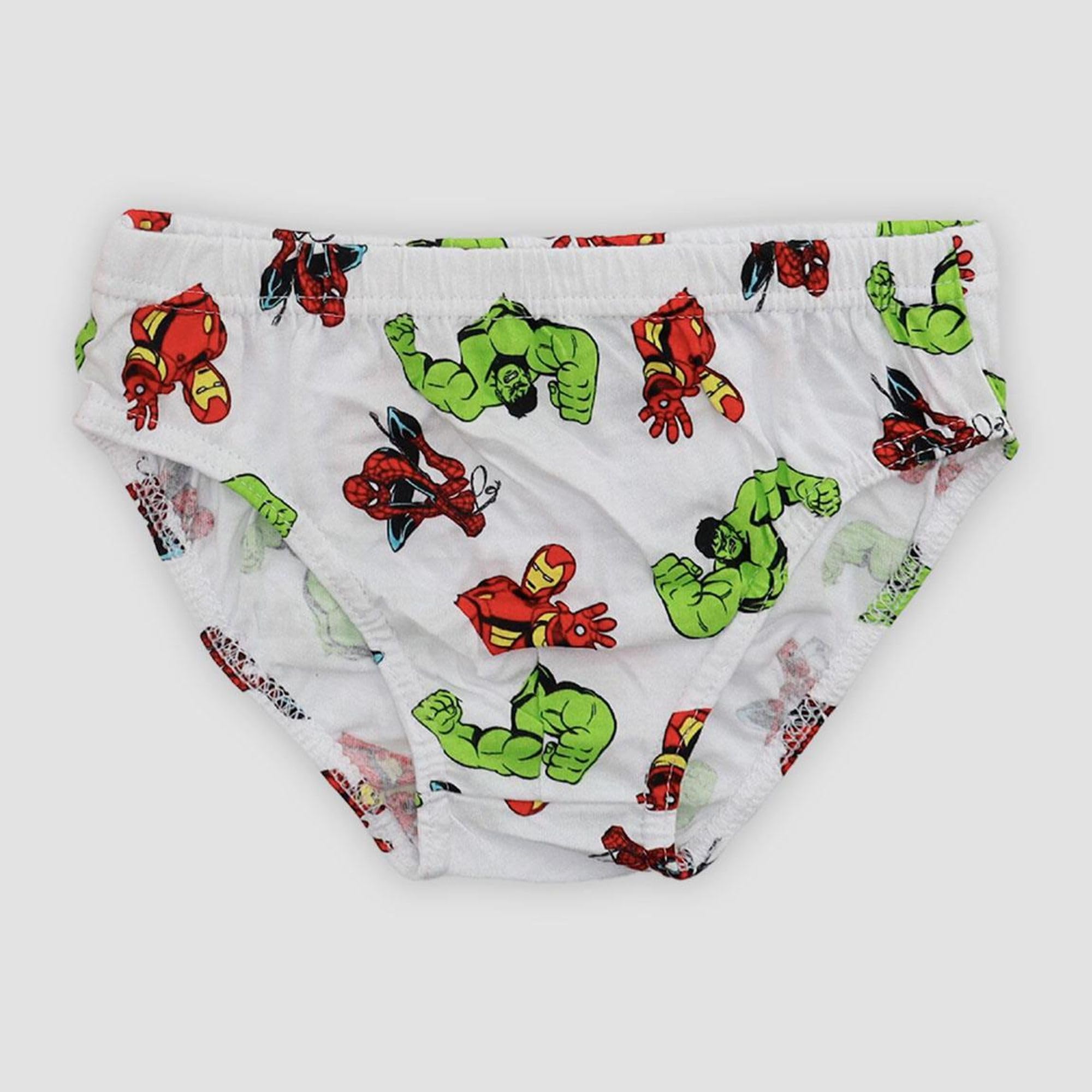 Pack Calzoncillos Single Jersey Neceser Marvel - Ropa Interior Niña Algodón Suave y Transpirable, Braguitas Disney Ajustables y Cómodas, 2-3 Años