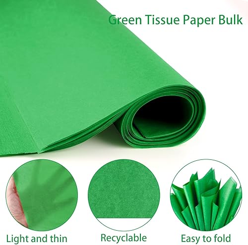 Miniatura 48 de Papel de seda azul claro, 80 hojas de papel de seda azul claro para envolver a granel de 14 x 20 pulgadas, papel de seda azul para bolsa de regalo