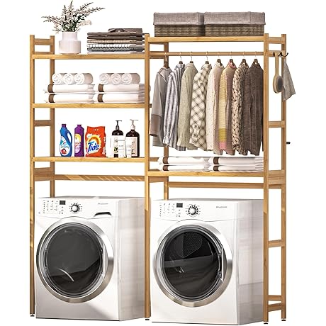 Over the Washer and Dryer Storage Shelf: Elevate Your Laundry Space with Organization and Efficiency