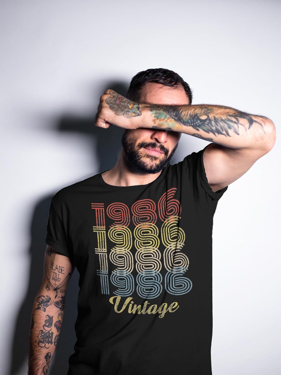 ShirtInvaders 40th Birthday Gift for Men - 1986 Birthday Gift for Men