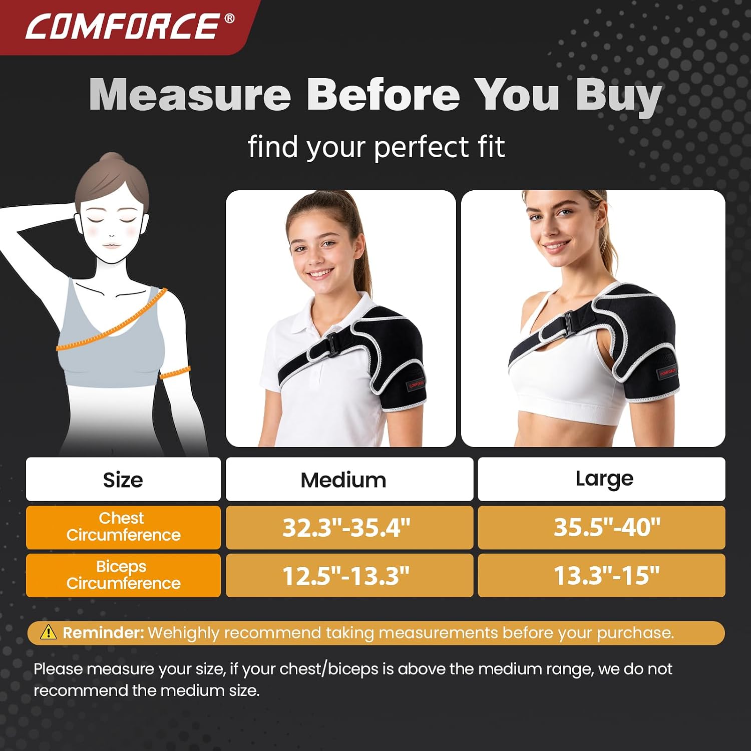 Shoulder Compression Sleeve with Memory Foam Pad for Targeted Pain Relief | Breathable Rotator Cuff Shoulder Brace for Kids,Comfort Shoulder Compression Brace for Strain,Dislocation Defense,Recovery