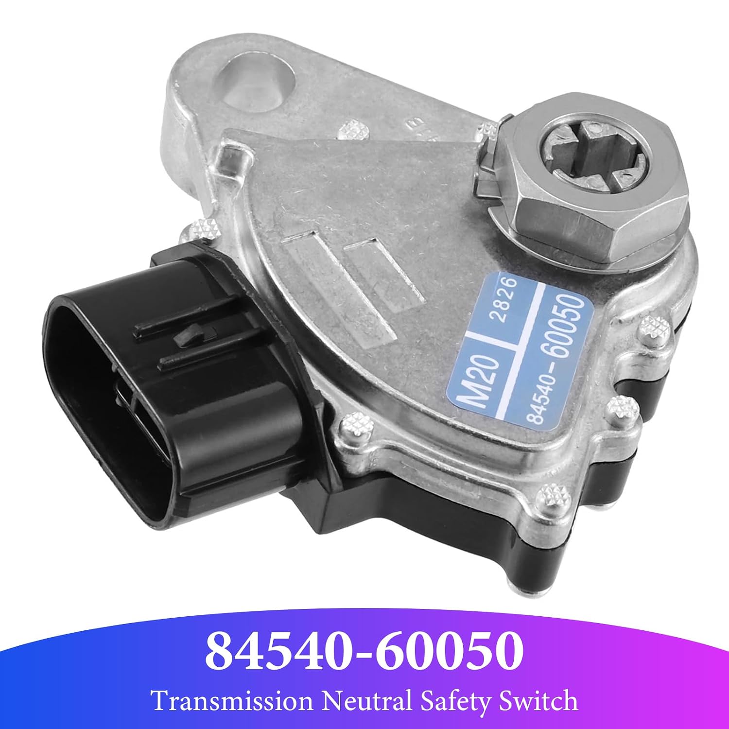 Transmission Neutral Safety Switch for Toyota Tacoma, 2016-2021 for 4Runner 2010-2016 84540-60050, 8454060050