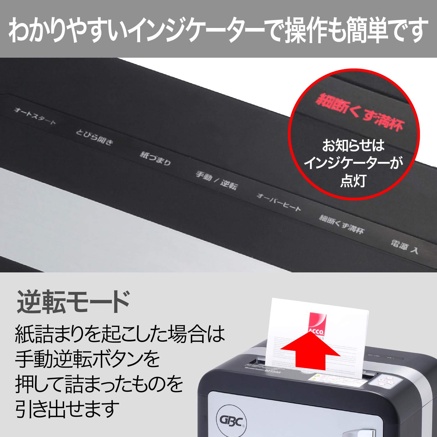 GBC シュレッダー　M15M GBC マイクロカットシュレッダ M15M GSHM15M ［マイクロクロス