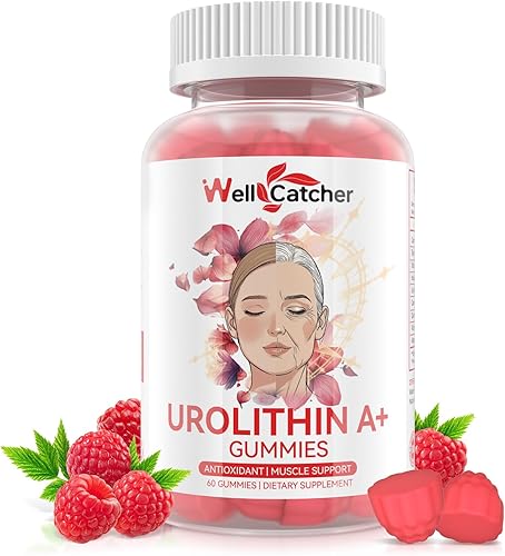 Gomitas de suplemento de urolitina la urolitina liposomal A+ apoya el envejecimiento saludable y la fuerza muscular y la longevidad con CoQ10