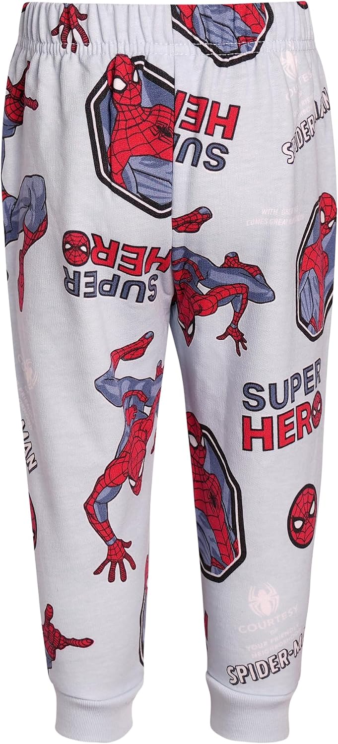 Magic Threadz Disney Clothes Baby Boys Fleece Hoodie & Pants Outfit Set – Mickey Mouse, Toy Story & Spiderman (12M–24M)