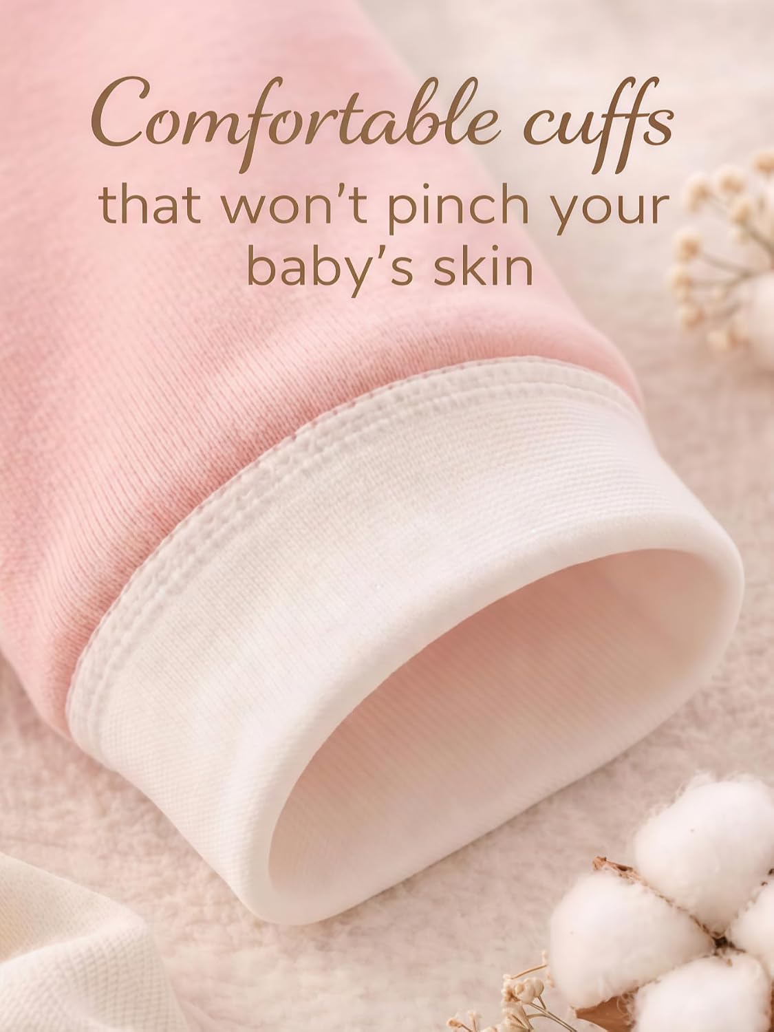 26-Piece Newborn Girl Clothes Set, 100% Cotton Baby Layette Essentials, Coming Home Outfit, 0-9 Months, Pink