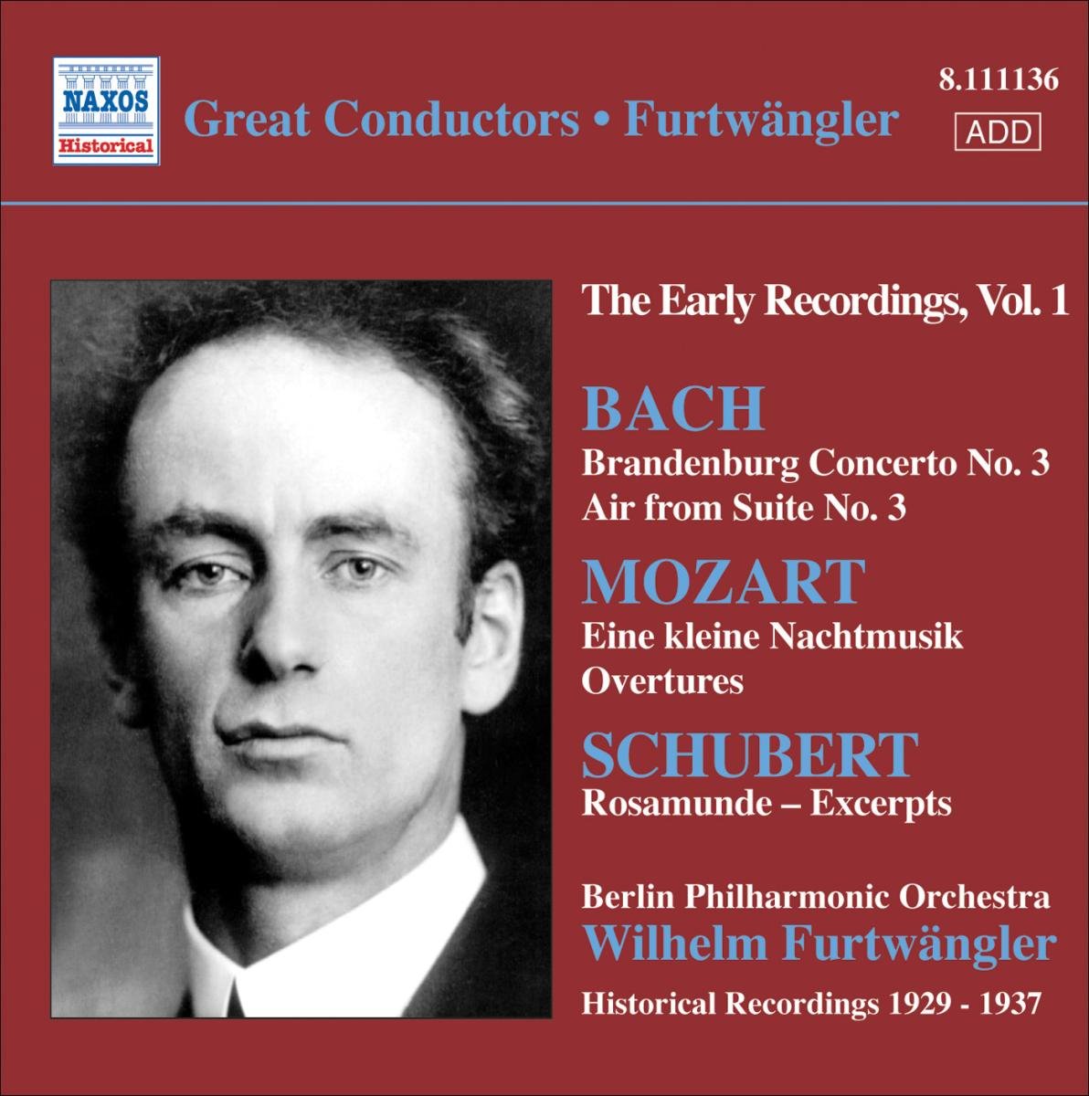 BACH / MOZART / SCHUBERT: Orchestral Works