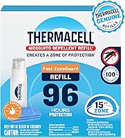 Vista 10 de Thermacell - Recambios de repelente contra mosquitos, compatible con todos los repelentes Thermacell alimentados por combustible, eficaces