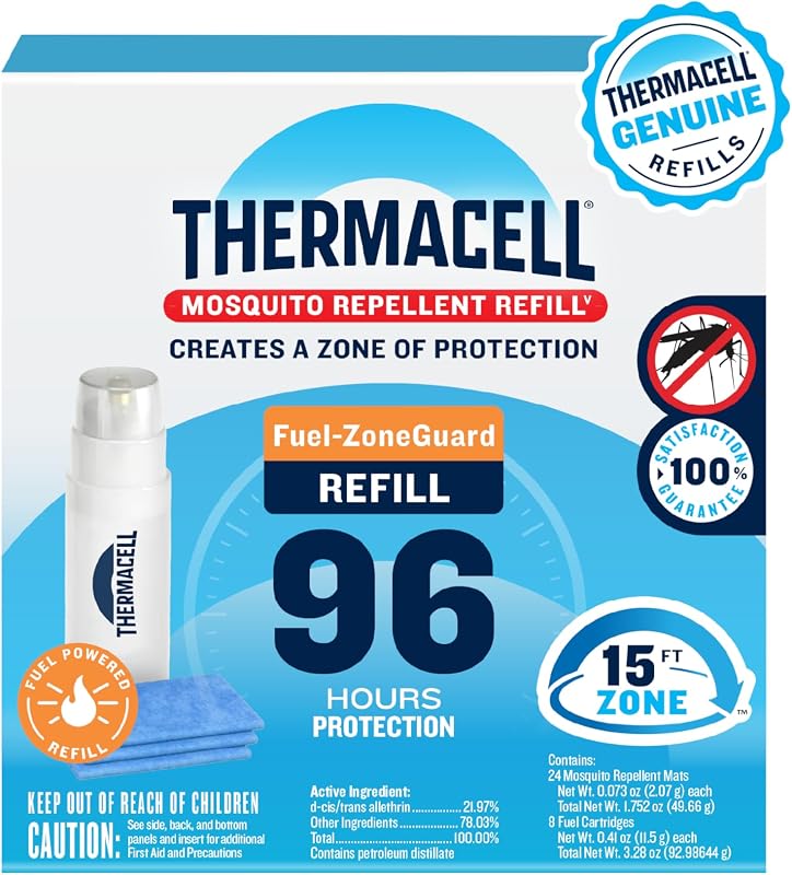 Fuel-ZoneGuard Mosquito & Multi-Insect Repellent Refills, 96-Hr