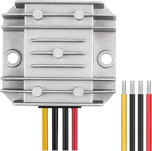 Miniatura 7 de Convertidor reductor de voltaje de 24 V a 12 V 10 A, reductor regulador de voltaje de potencia de 120 W 10 A, módulo transformador compacto para