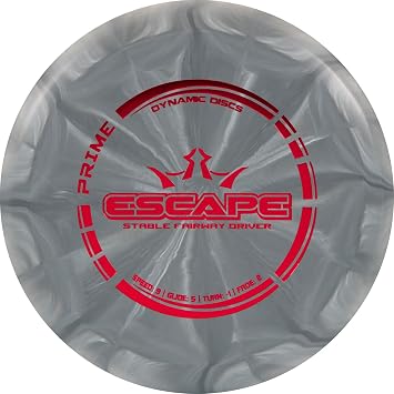 Dynamic Discs Prime Burst Escape, Neutral Disc Golf Fairway Driver