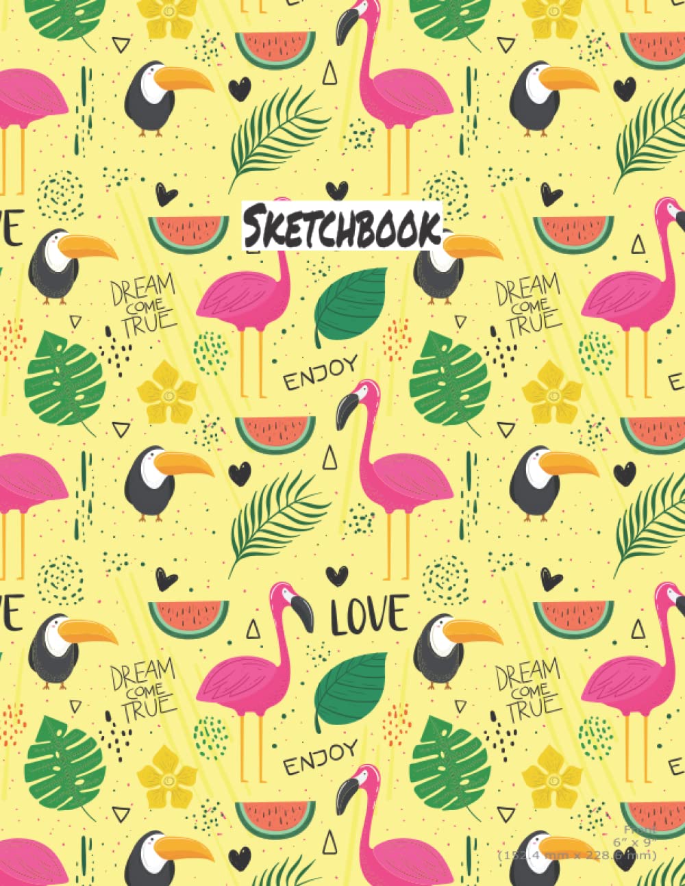 Tucan And Flamingo Sketchbook Tucan And Flamingo Sketch Book Tucan