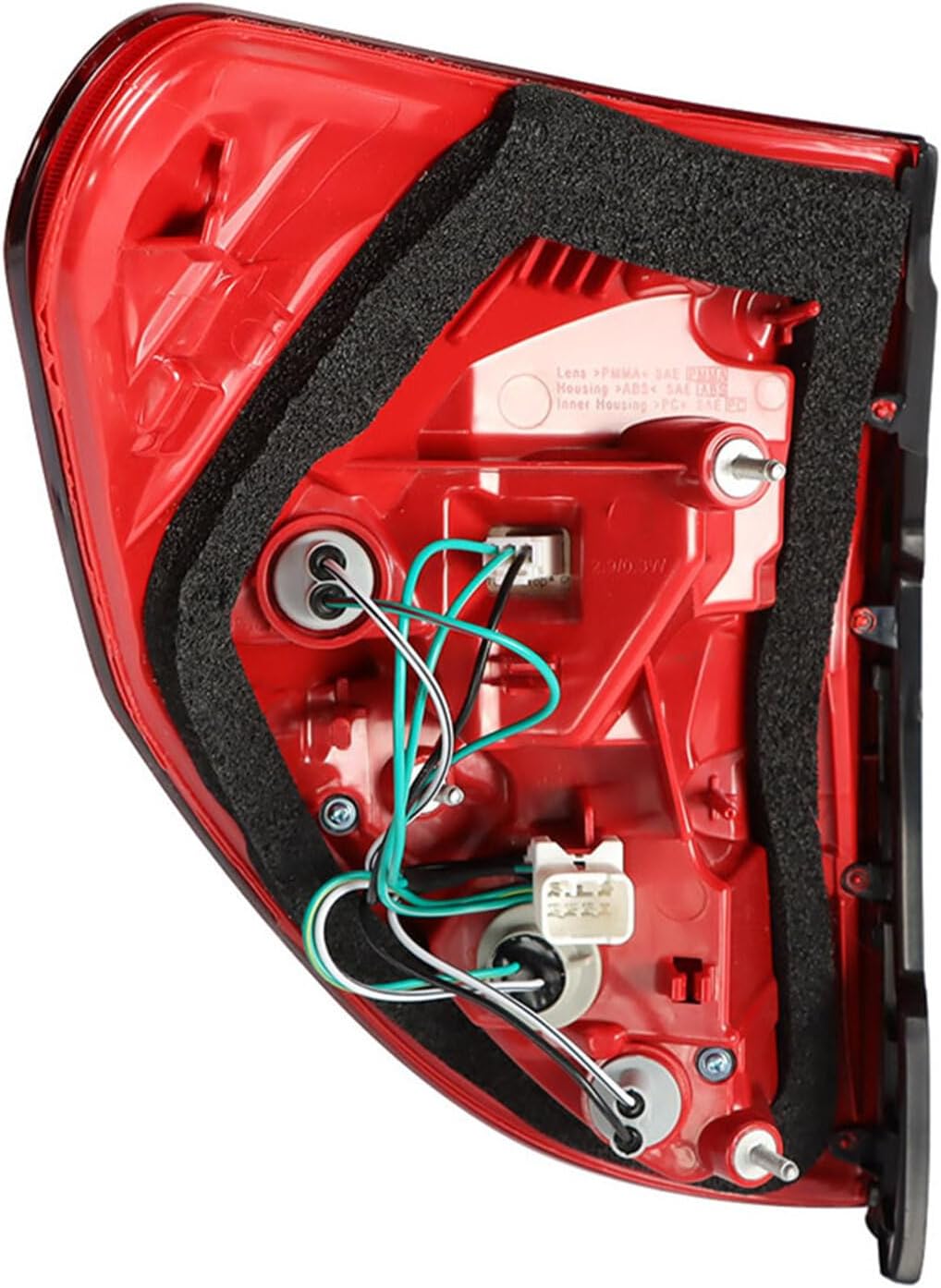 munirater Tail Light Rear Light Assembly Clear Lens Rear Passenger Side Replacement for 2006 2007 2008 RAV4 8155142100