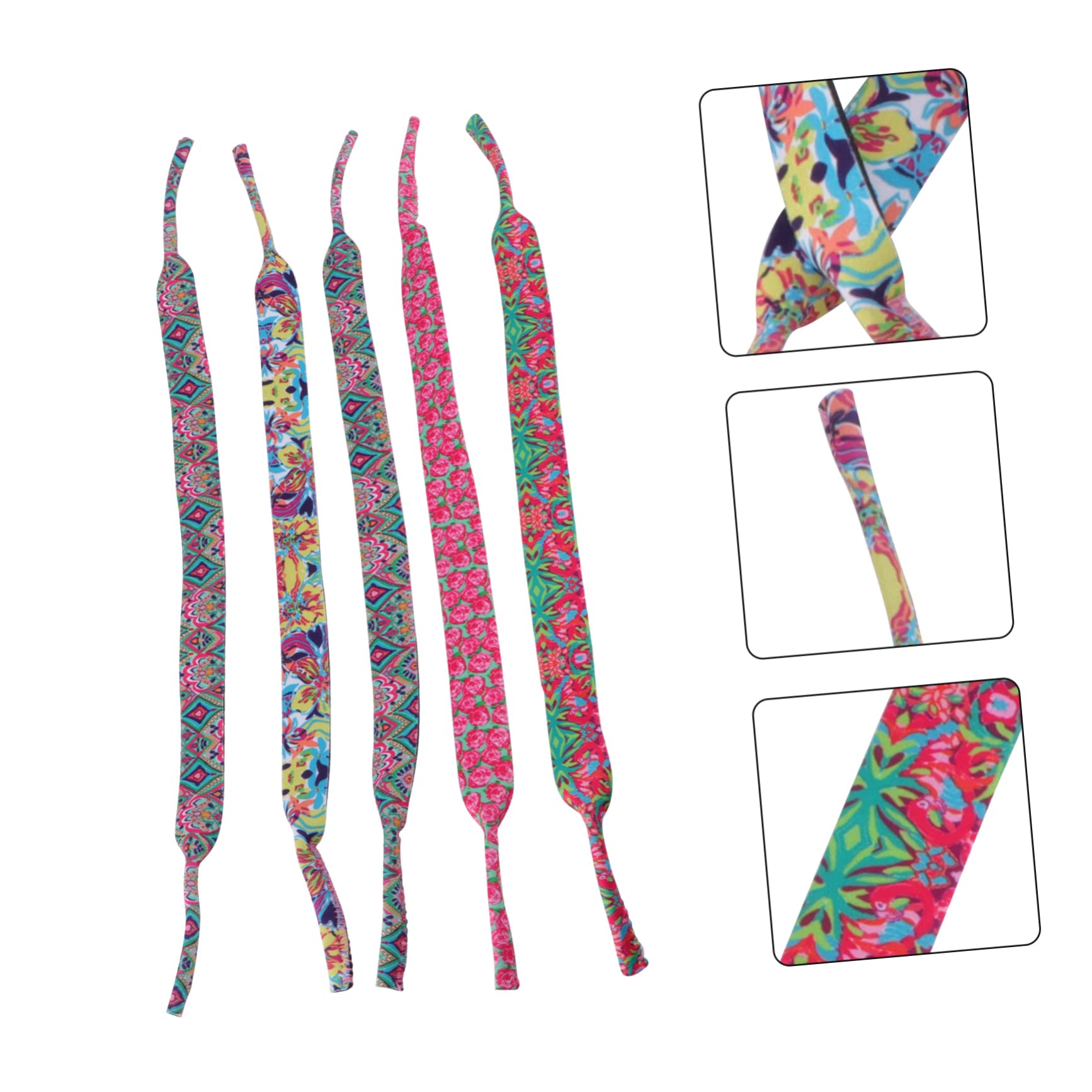 VALICLUD Brillenband Brillenbügel Brillen Halteband Brillenständer Brillenaccessoireband Sonnenbrillenhalter Sonnenbrillenseile Brillenbänder Nackenhalter Neopren