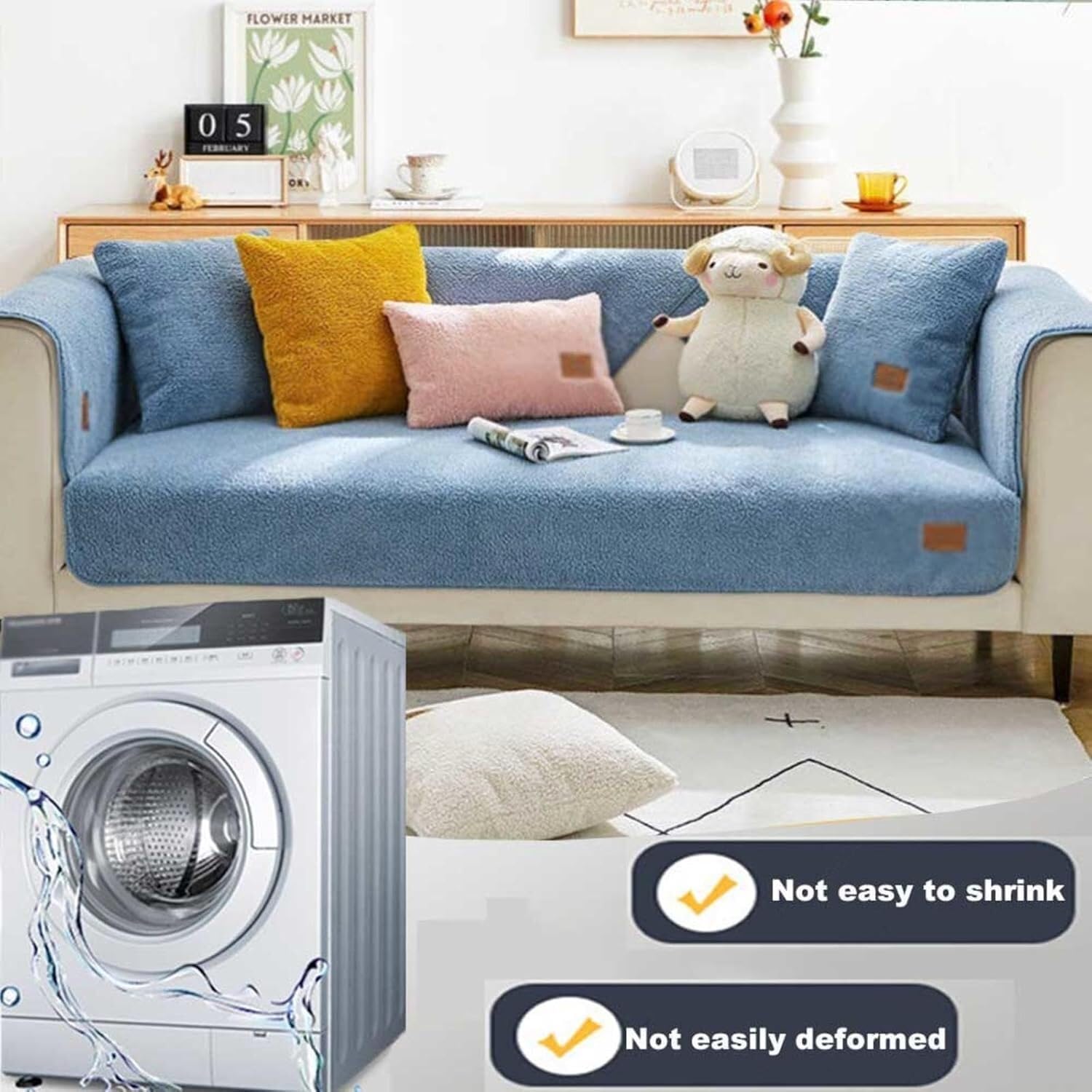 Funda Protectora for Muebles de salón, Elegante y cómoda, con Acabado Aterciopelado y Tacto Suave. | 70*120cm