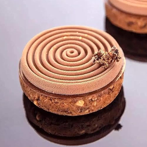 Miniatura 2 de OCPO KITCHEN Moldes de silicona con forma de corazón 3D para hornear pasteles de mousse, molde de silicona 3D para pastelería, chocolate, trufa,