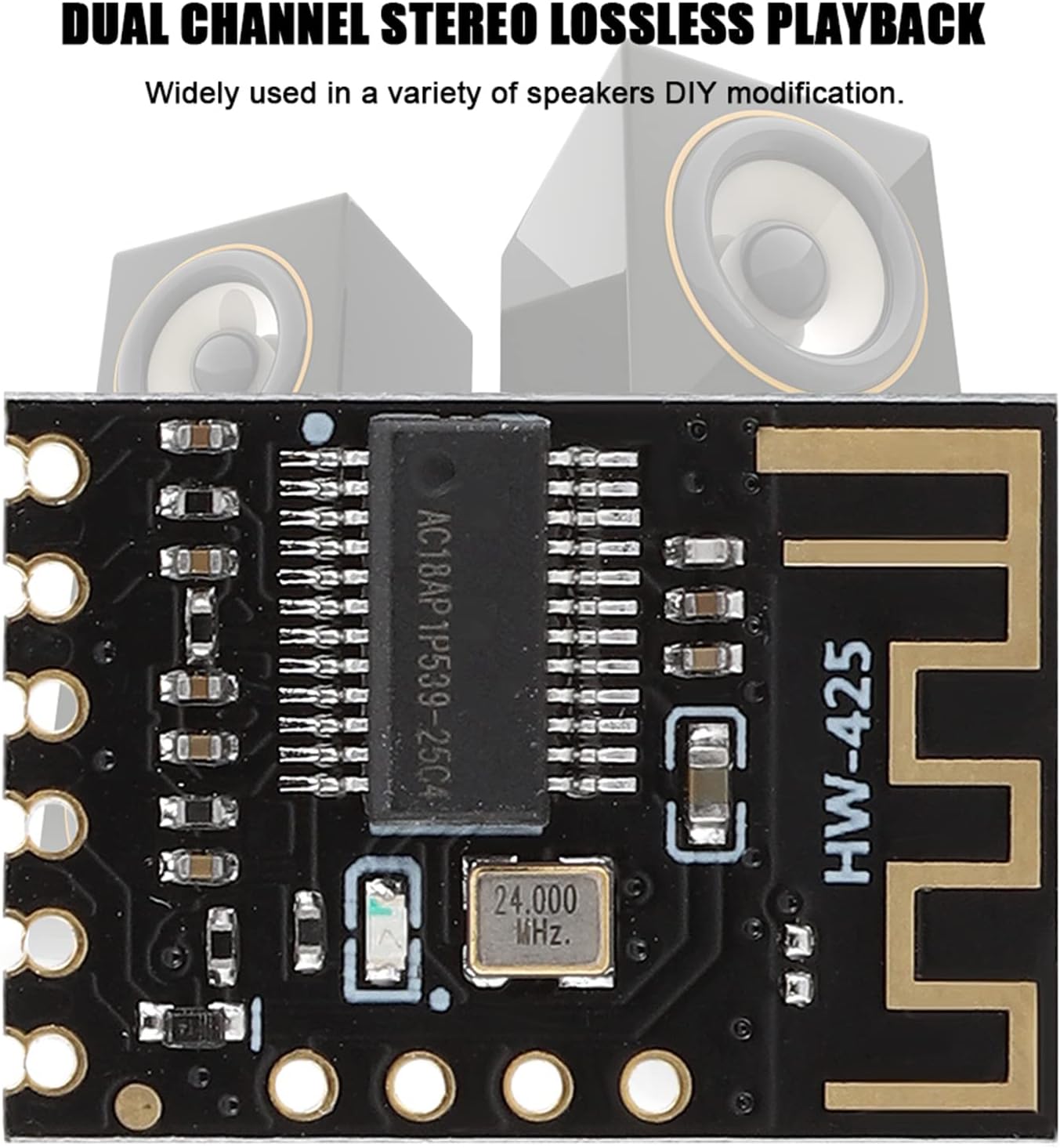 HW-425 Module in a stereo setup