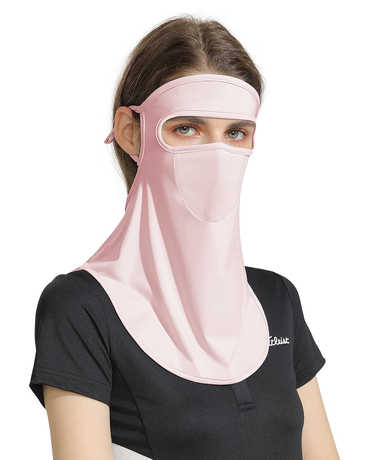 Golovejoy Women Face Cover Mask Forehead Protect Neck Gaiter