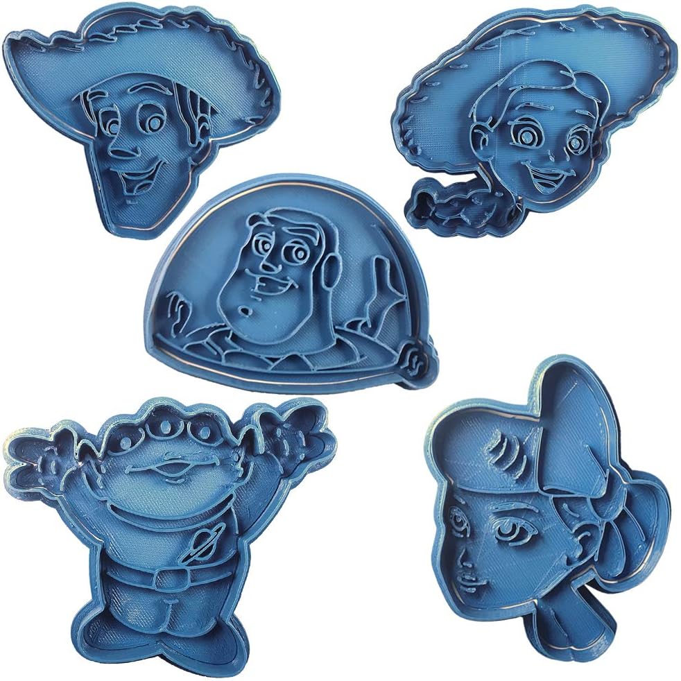 Cuticuter Pack Toy Story Cookie Cutter, PLA File, Blue