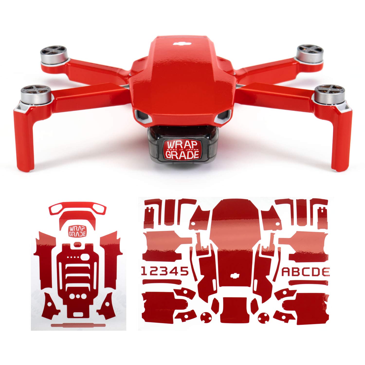 Wrapgrade Skin Compatible con dji Mavic Mini (Army Green) — view 22