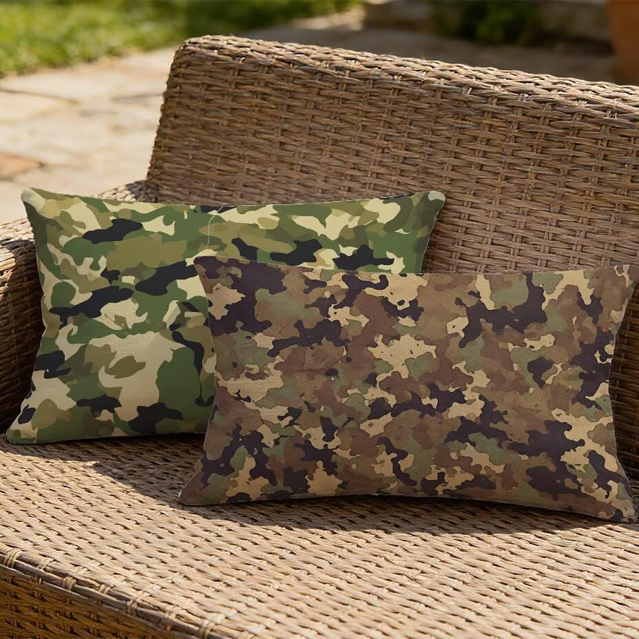 Coussin Extérieur Imperméable 40x80 en Texture Lin de Qualité