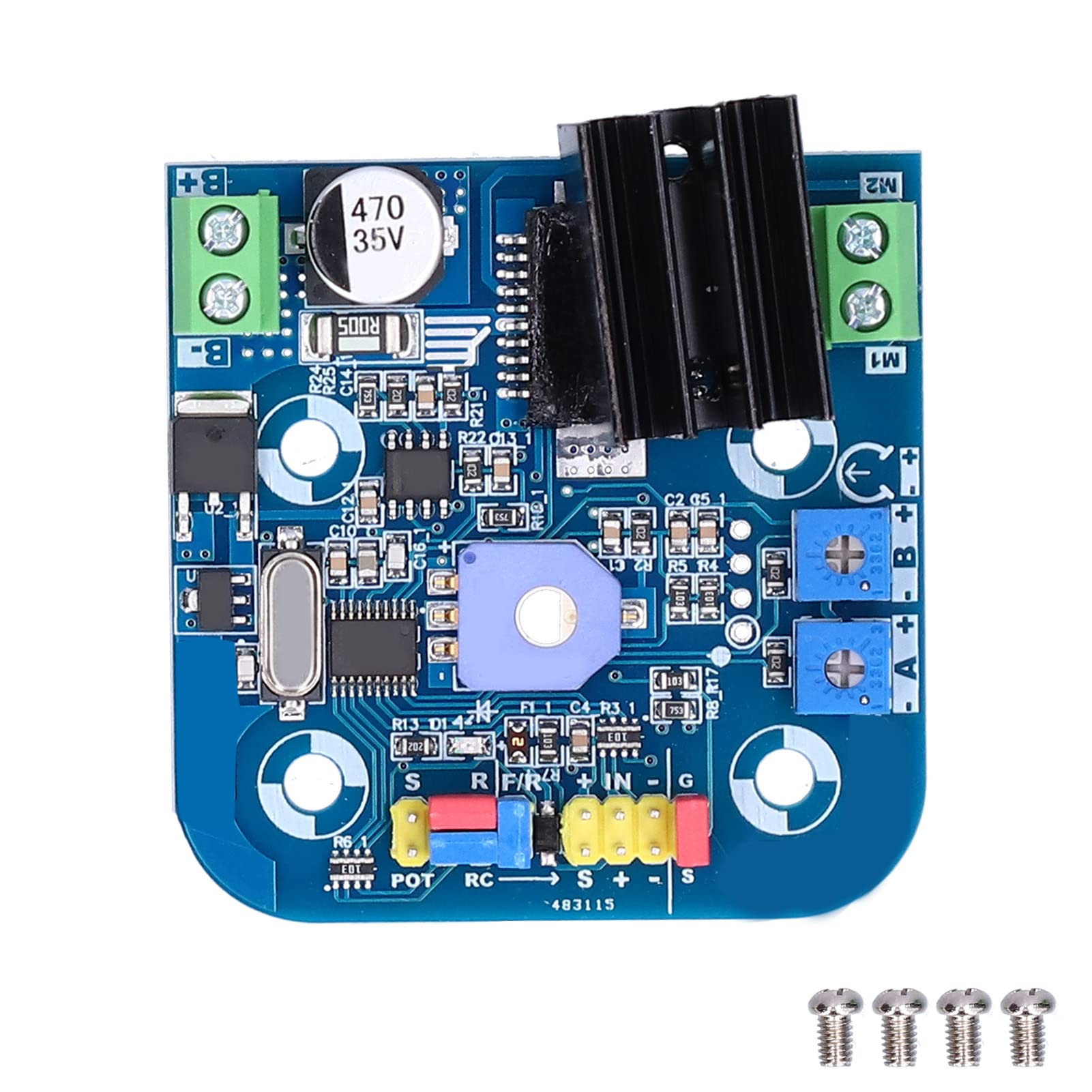 Servo Control Board Módulo de Controlador de Alta Potencia Motor de Torsión Grande Driver 12V - 24V