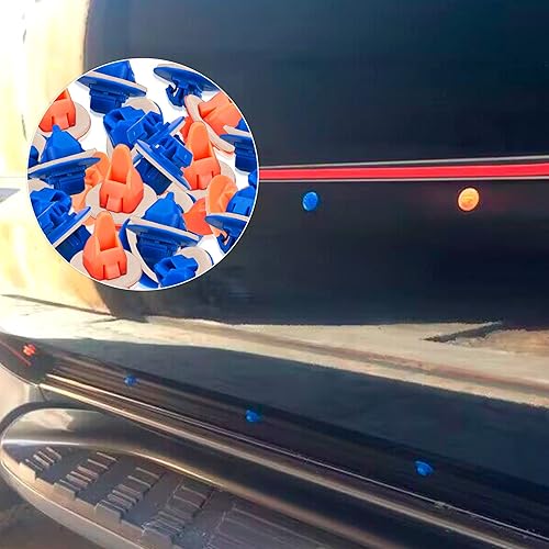 Miniatura 6 de Belleone 30 clips de guardabarros compatibles con Toyota, 4Runner, FJ Cruiser, RAV4 – Panel de moldura de puerta exterior trasero de plástico