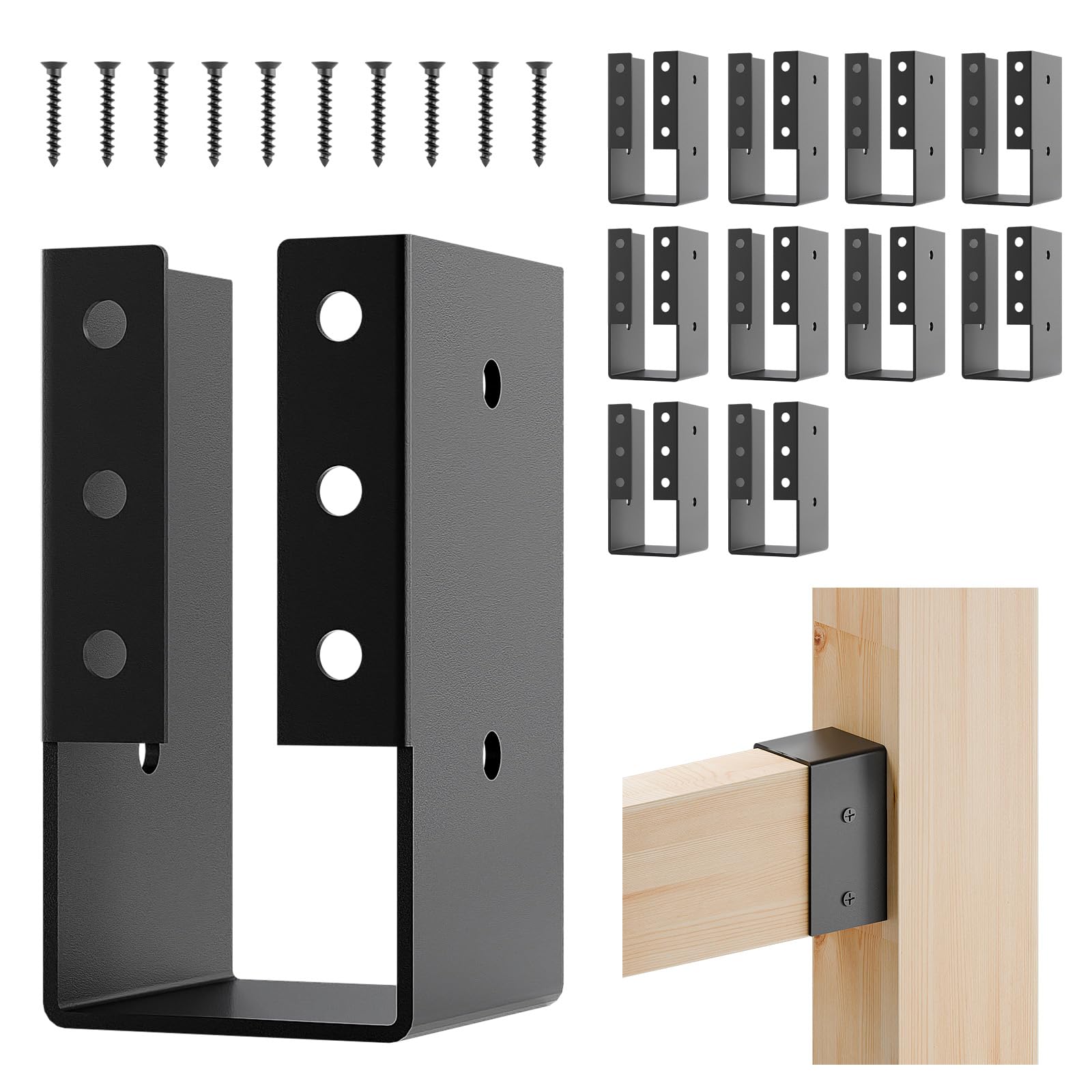 AONAYIOA 10PCS Concealed Joist Hanger, 2