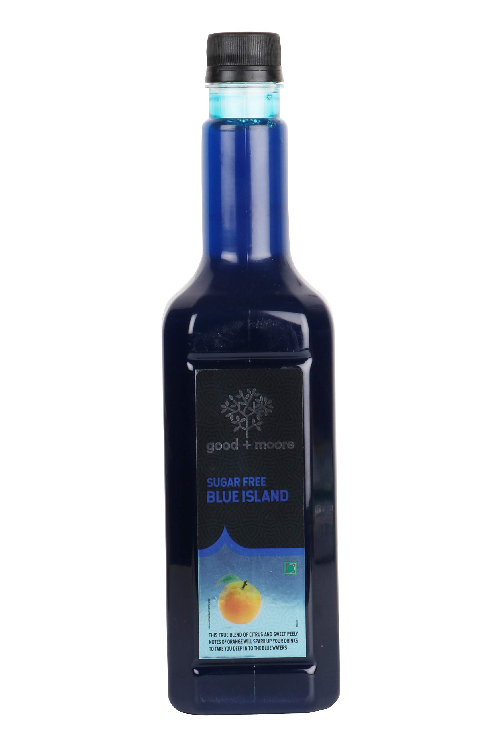 Buy GOOD+MOORE Sugar Free Blue Island Syrup Great for NonAlcoholic