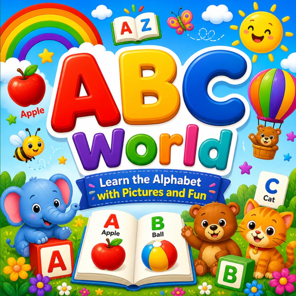 ABC World: Learn the Alphabet with Pictures and Fun