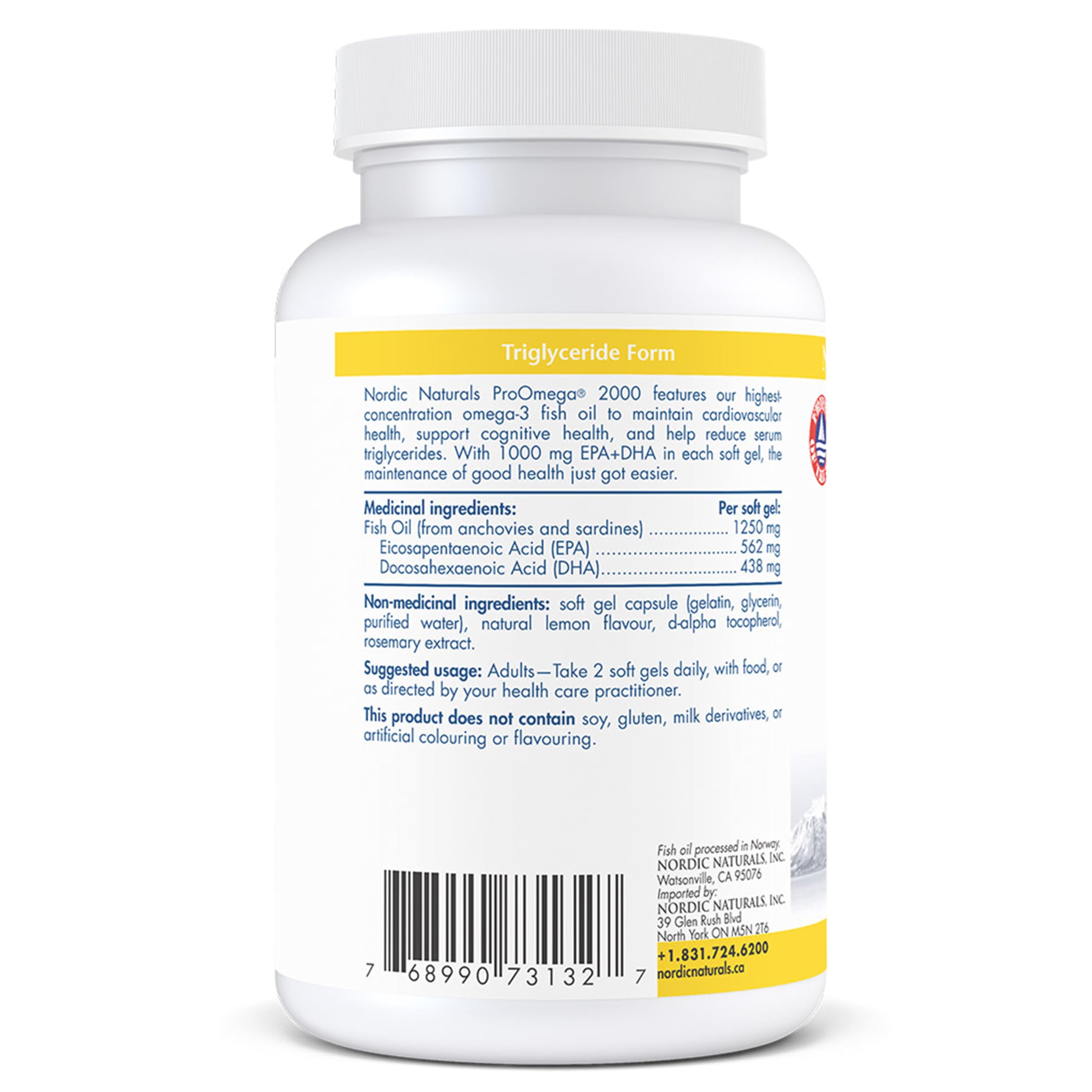 Naturals proomega 2000 nordic naturals ProOmega 2000