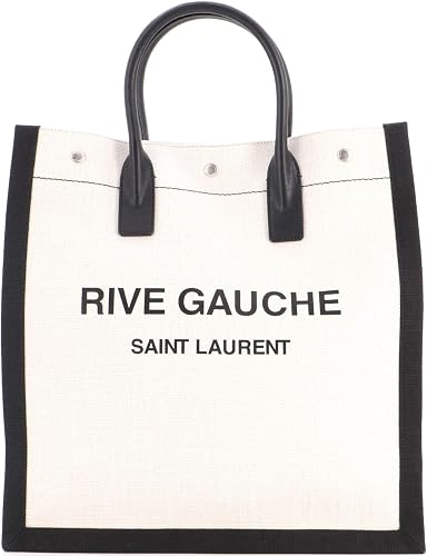 Saint Laurent, Pre-Loved Rive Gauche Shopper Tote Tall, Neutral