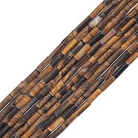 Vista 33 de Cuentas de tubo de turquesa africana natural Cilindro 2x4mm 38cm/hebra Cuentas de piedra para hacer joyas