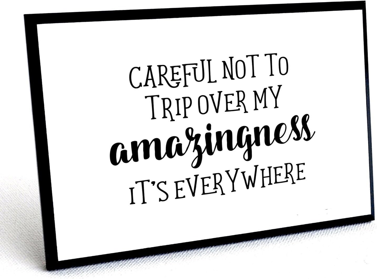 Stamp The Envelope Funny Wooden Signs, Humorous Wall plaques Sayings, Quality Wood Sign 4"x6"