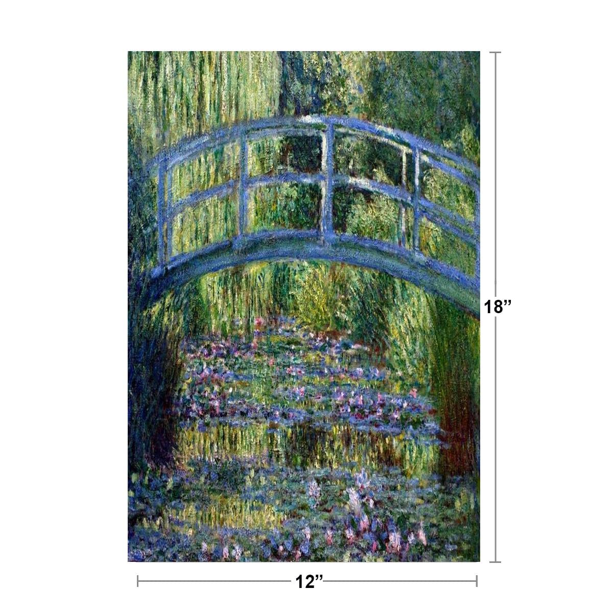 美品　Claude Monet 【arched bridge】 美品 Claude Monet 【arched bridge】 Claude Monet the Japanese